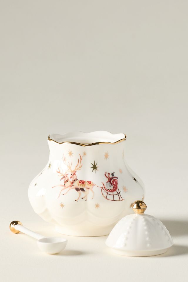 New York City Ballet Stoneware Sugar Bowl #2