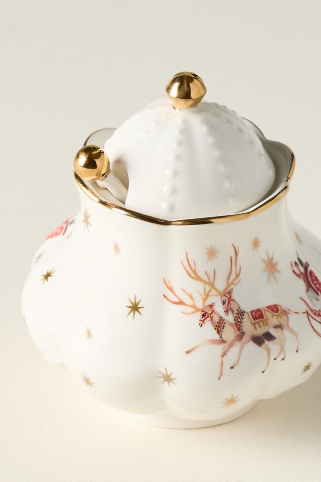 New York City Ballet Stoneware Sugar Bowl #3