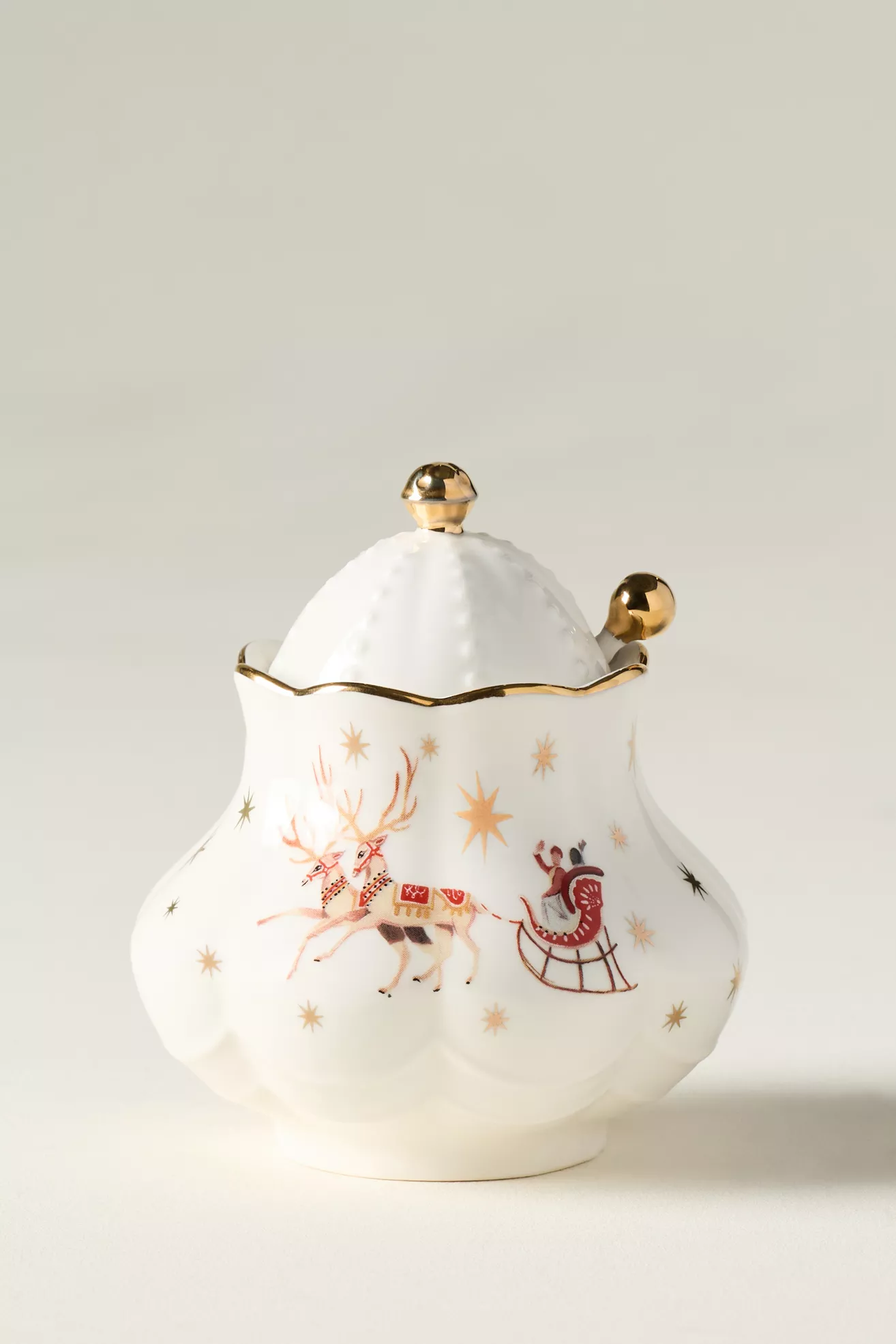 New York City Ballet Stoneware Sugar Bowl