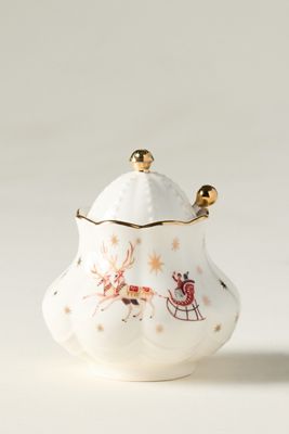 New York City Ballet Stoneware Sugar Bowl