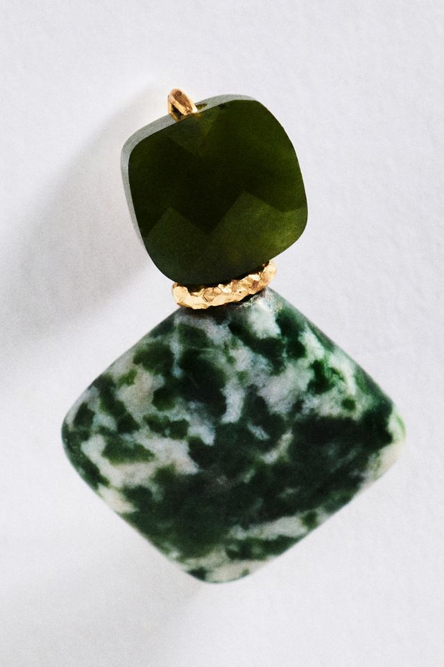 TARBAY Yuri Jade and Jasper Earrings #1
