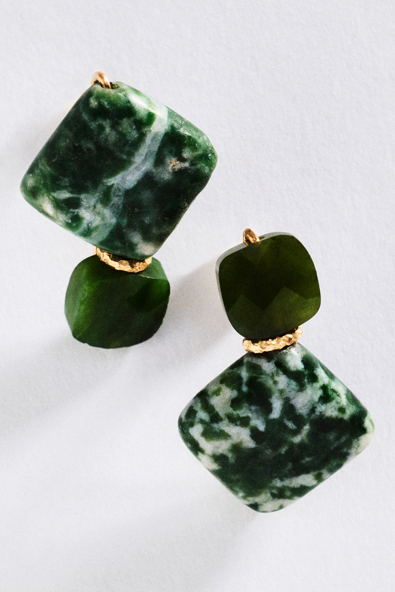 TARBAY Yuri Jade and Jasper Earrings