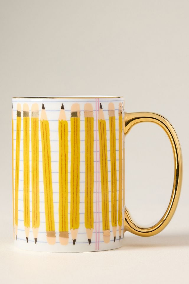 Rifle Paper Co. Porcelain Pencil Mug #1