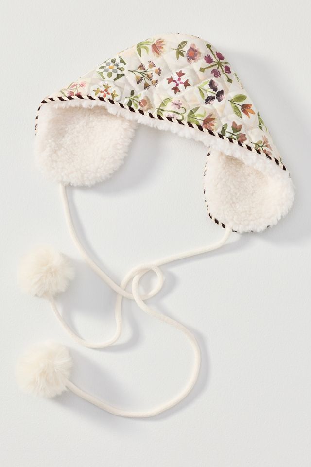 Violet & Brooks Quilted Tie Earmuffs | Anthropologie