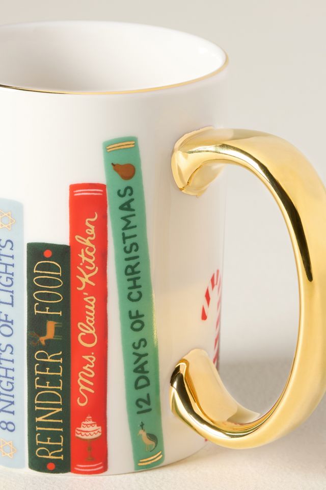 Rifle Paper Co. Festive Books Mug #2