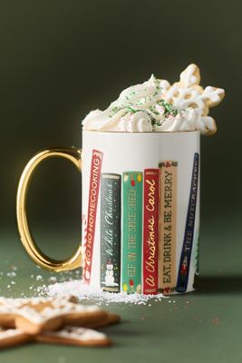 Rifle Paper Co. Festive Books Mug