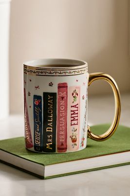 Rifle Paper Co. Porcelain Book Mug