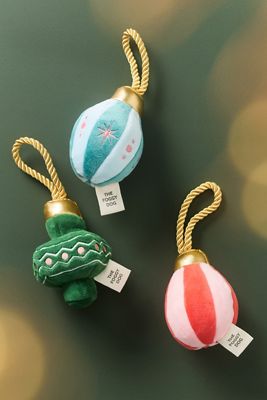 Christmas Ornament Boxed Pet Toy Set