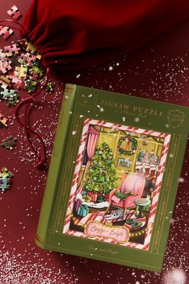 Cozy & Bright 1,000-Piece Puzzle Book