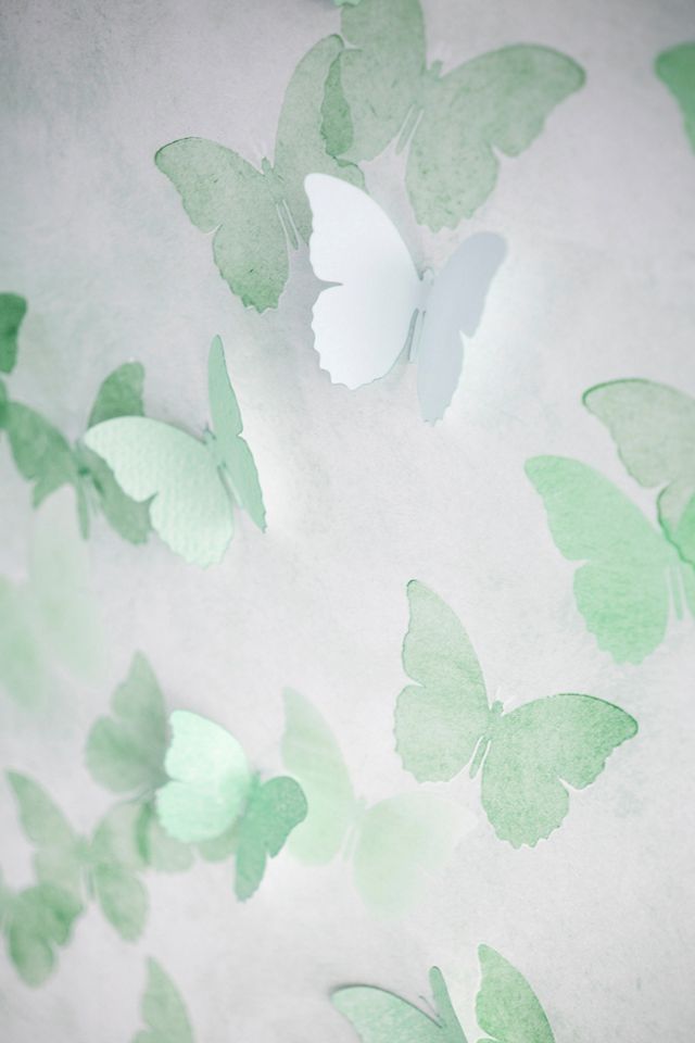 Spring Dimensional Butterflies Wall Art #2