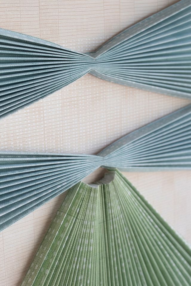 Pleated Summer Wall Art #1