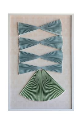 Pleated Summer Wall Art