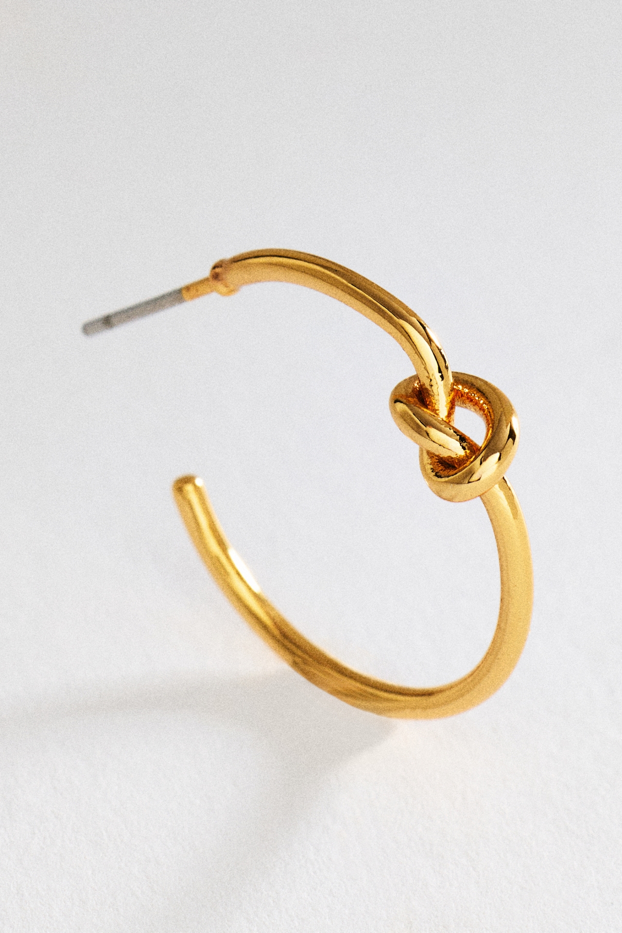 By Anthropologie Knotted Hoop Earrings
