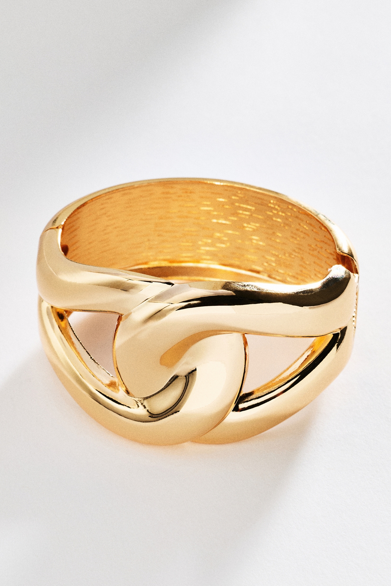 By Anthropologie Metal Twist Bangle