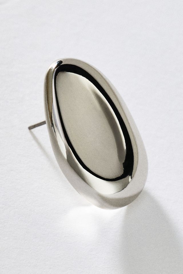 By Anthropologie Organic Molten Earrings #1