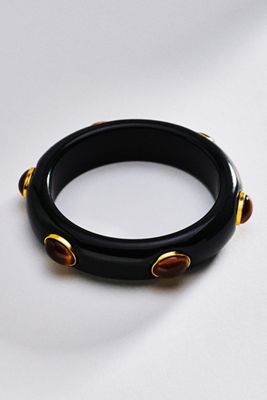 By Anthropologie Resin Stud Bangle