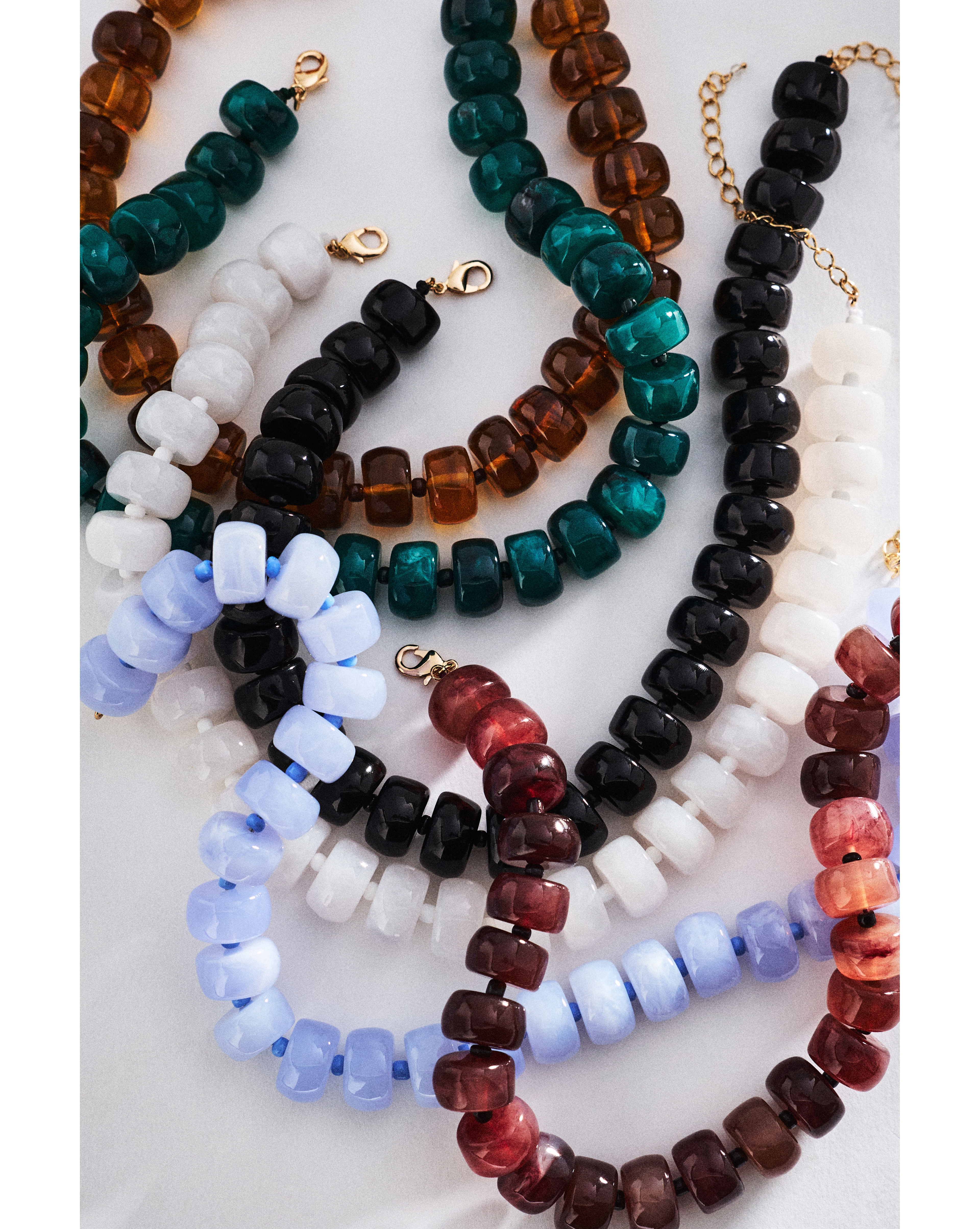 By Anthropologie Bowie Necklace, Medium Beads