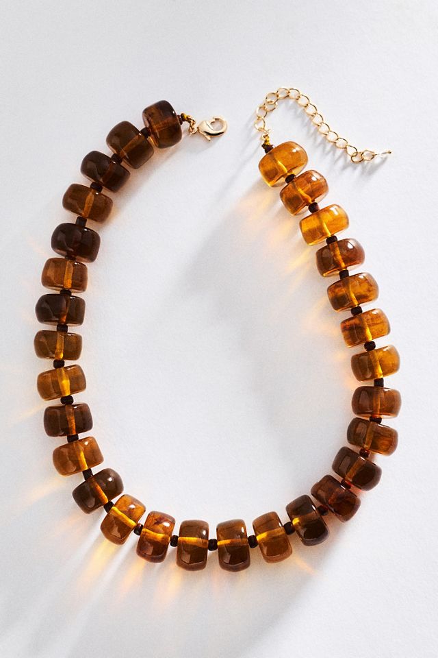 By Anthropologie Bowie Necklace, Medium Beads #1