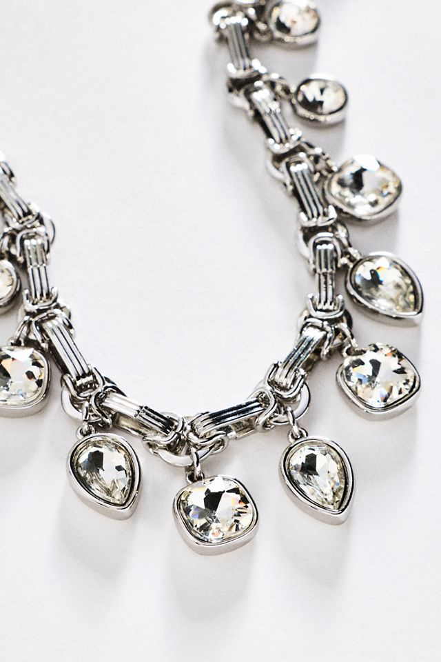 By Anthropologie Organic Bezel Necklace #1