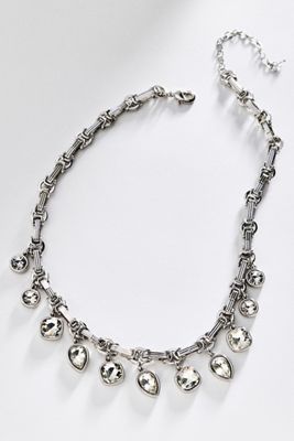 By Anthropologie Organic Bezel Necklace