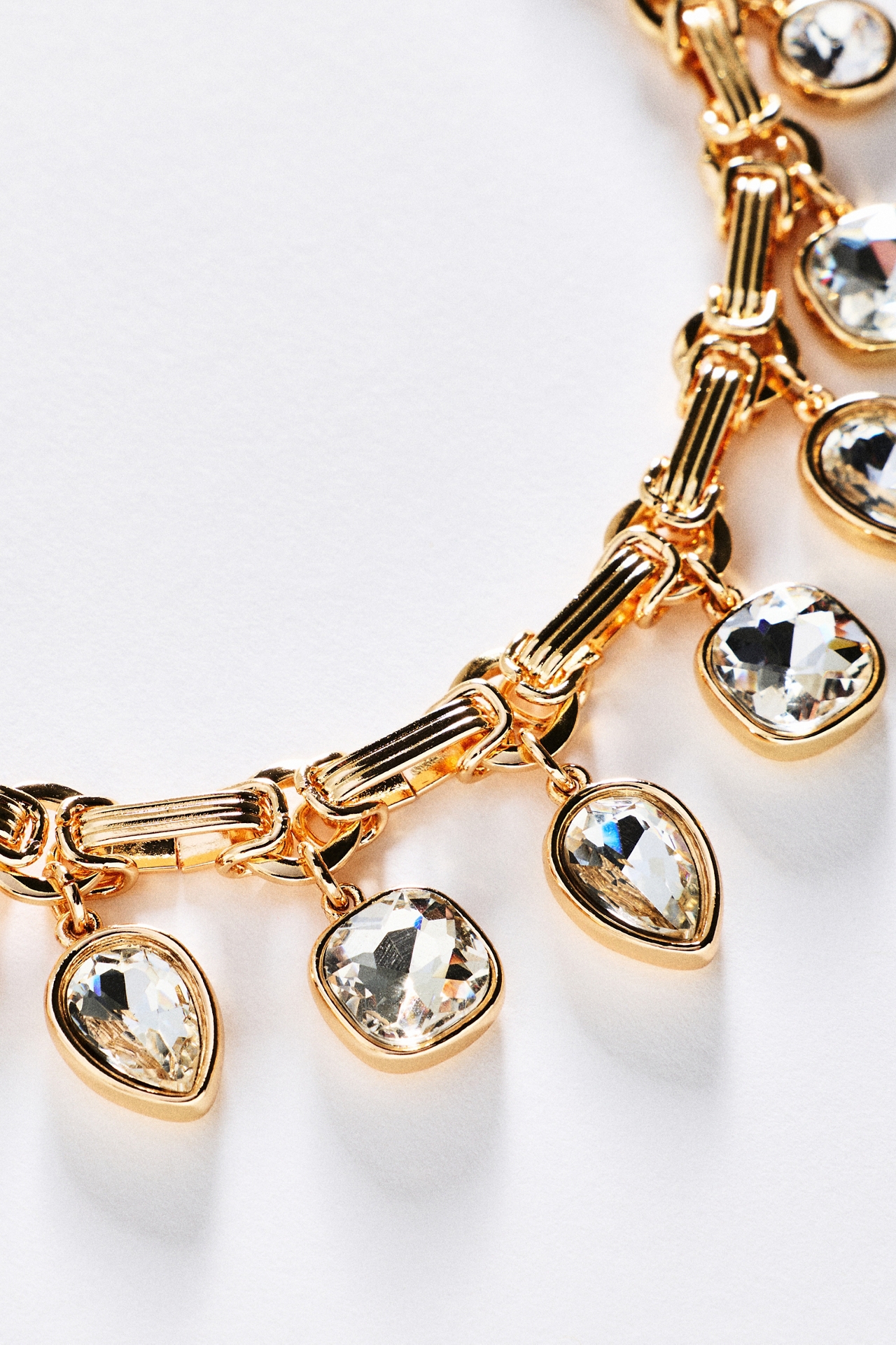 By Anthropologie Organic Bezel Necklace