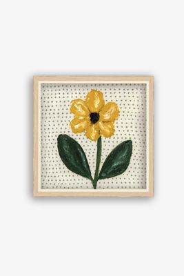 Polka Dot Daisy Wall Art