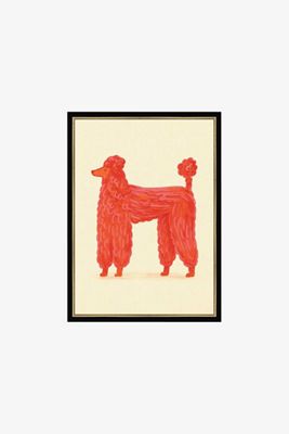 Parisian Poodle Wall Art
