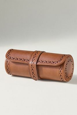 Wolf 1843 Brogue Travel Triple Watch Roll