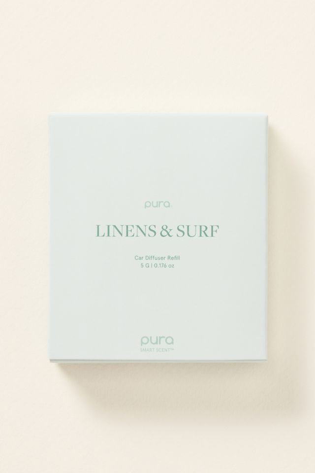 Pura Fresh Linens & Surf Car Fragrance Refill #1
