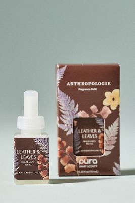 Pura x Anthropologie Leather & Leaves Home Fragrance Refill, Set of 2