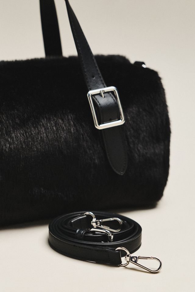 By Anthropologie Faux Fur Boxy Satchel #2