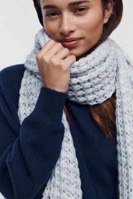 By Anthropologie Waffle Knit Scarf