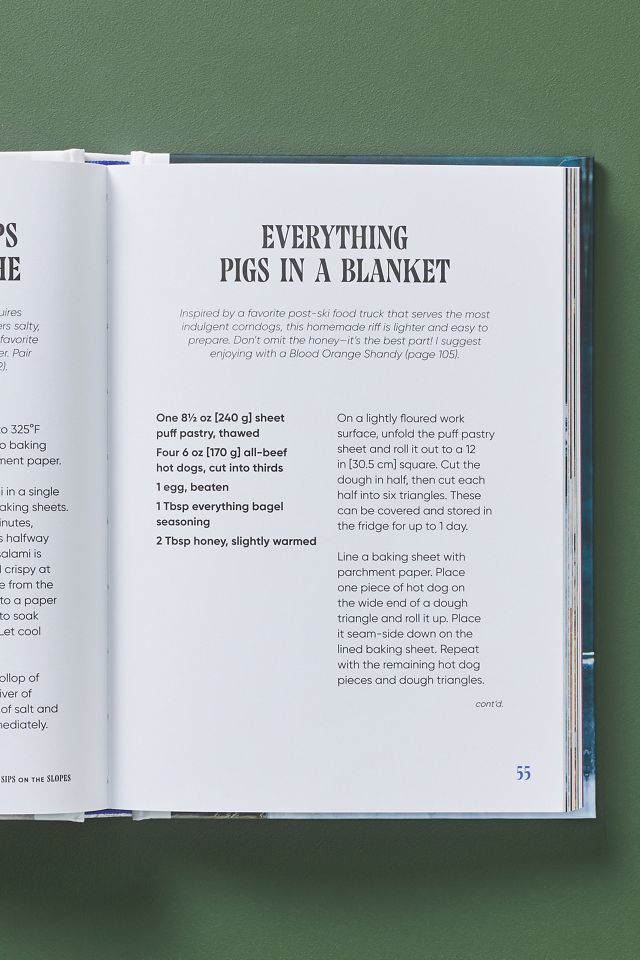 Sips on the Slopes Hardcover Cocktail Book #2