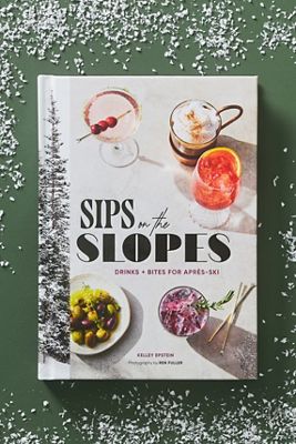 Sips on the Slopes Hardcover Cocktail Book