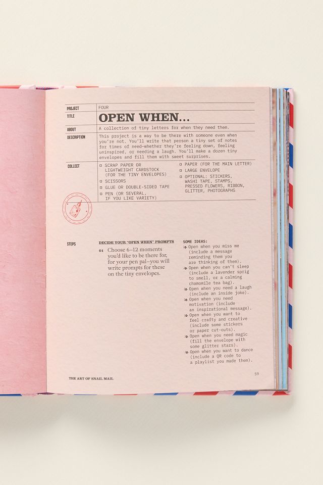 The Art of Snail Mail Hardcover Craft Book #2