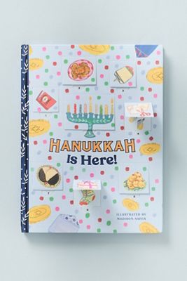 Hanukkah Is Here! Kids Hardcover Book