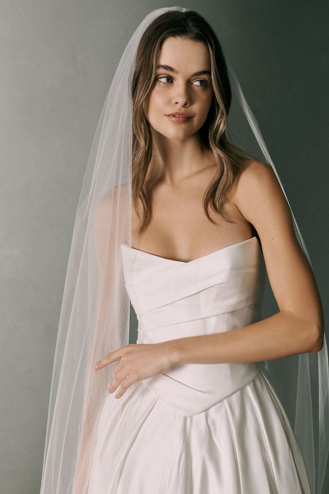 Ofrenda Flora Embroidered Chapel Veil #1