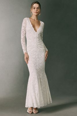 Ronny Kobo Fiorella Lace Maxi Dress