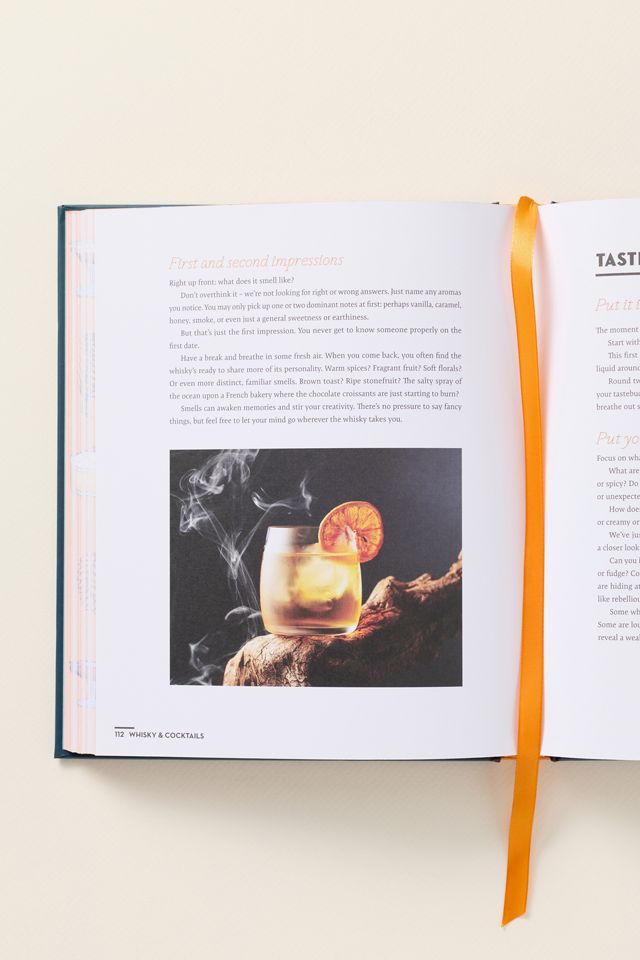 Whiskey & Cocktails Hardcover Cocktail Book #2