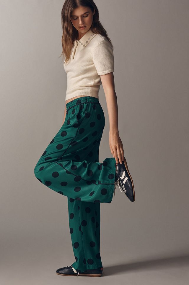 Maeve The Brooklin Printed Wide-Leg Pull-On Pants #3