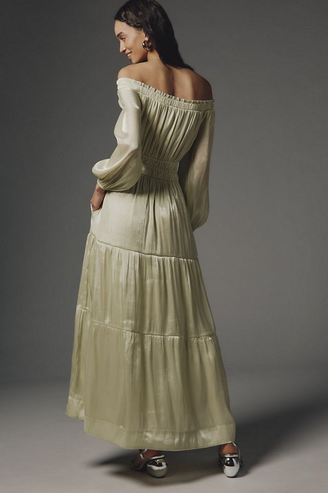 The Somerset Off-Shoulder Maxi Dress #1