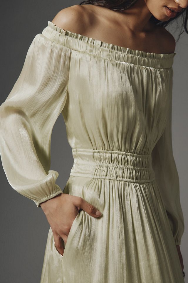 The Somerset Off-Shoulder Maxi Dress #3