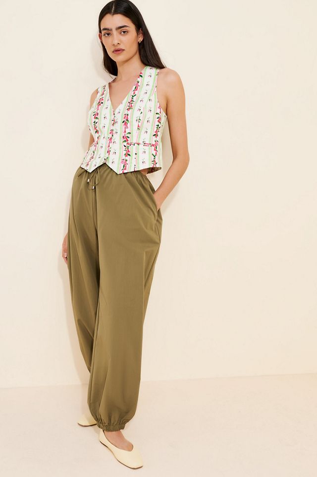 Rachel Antonoff Linen Blend Barry Vest #2