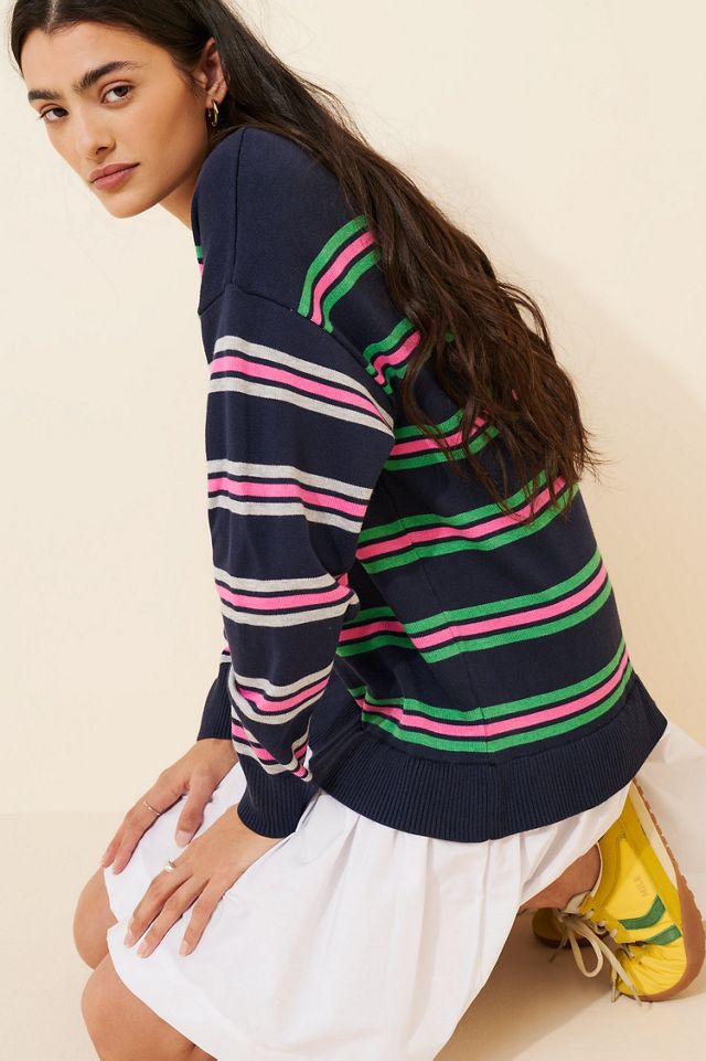 Maeve Long Sleeve Sweater Twofer Dress #2