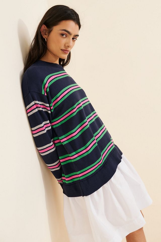 Maeve Long Sleeve Sweater Twofer Dress #3