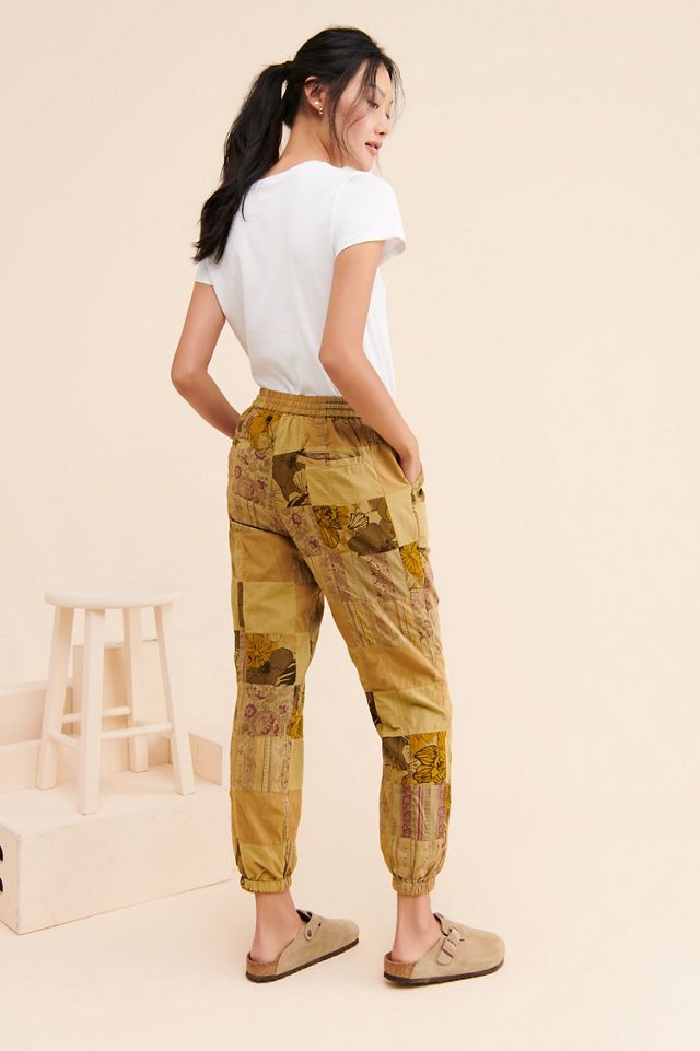 Joanie Patchwork Joggers #1