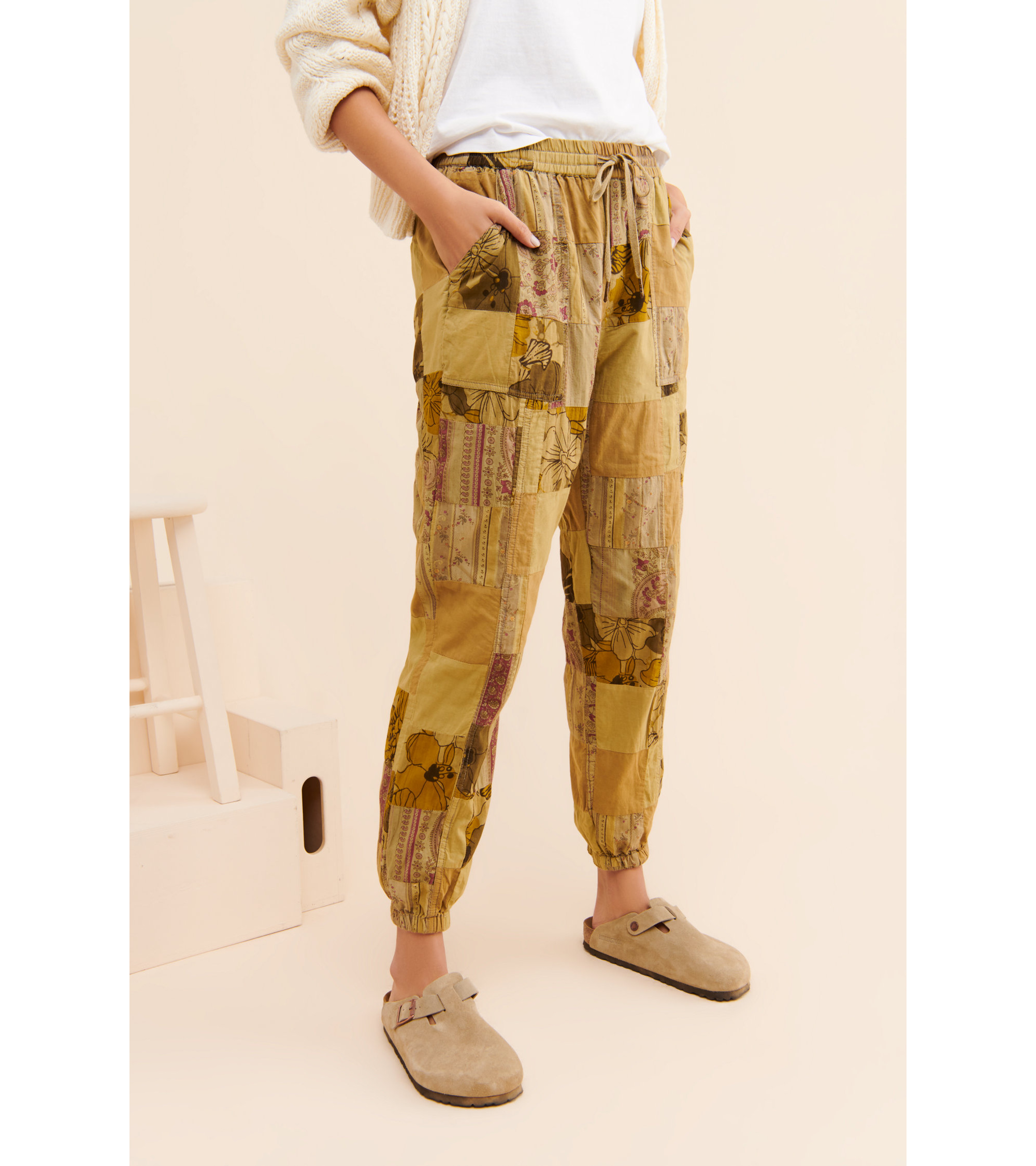 Joanie Patchwork Joggers — Image 3