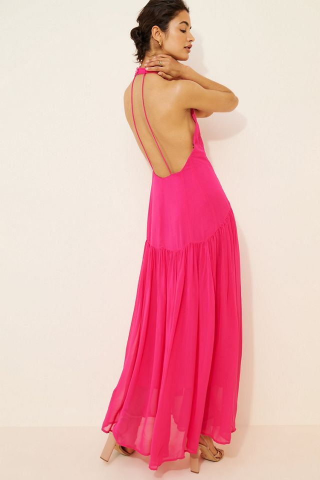 FARM Rio Rosette Drop Waist Maxi Dress #1