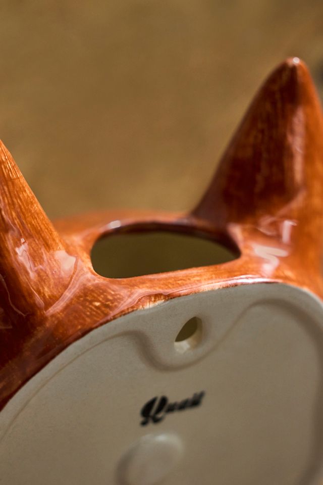 Quail Ceramics Fox Wall Vase #2