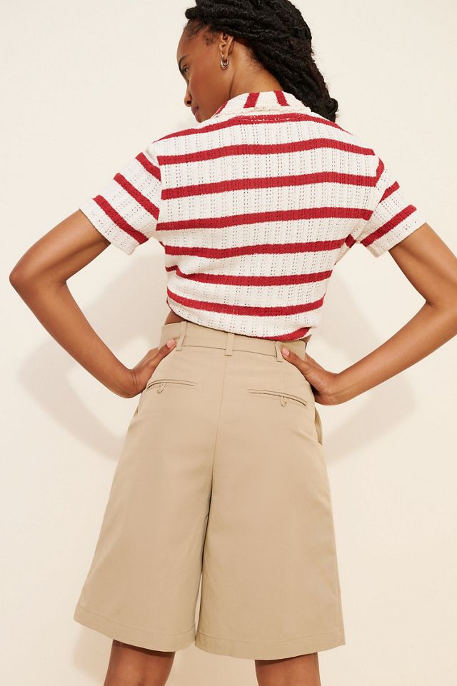 Rue Sophie Mesure Long Length Shorts #1